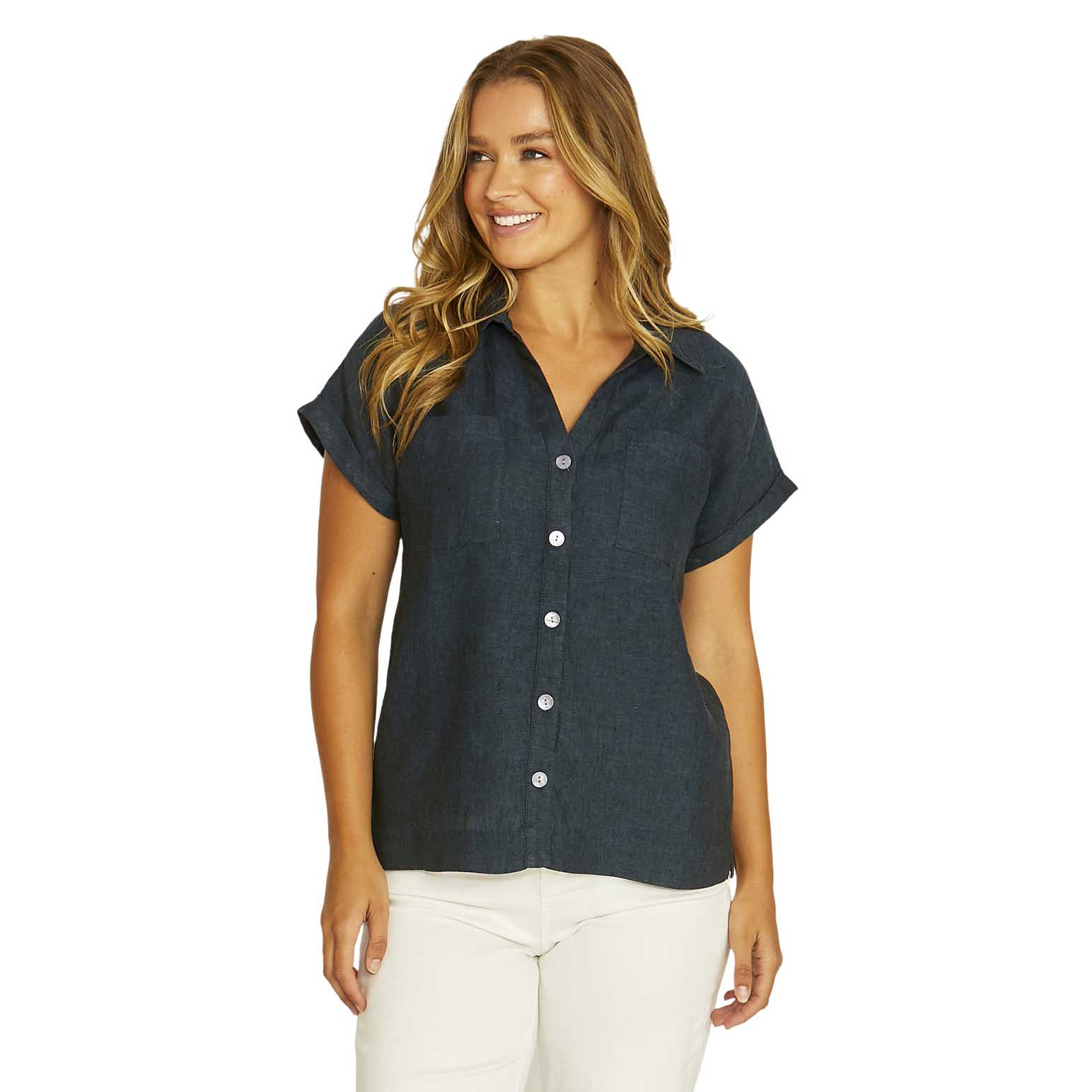 Jump Open Neck S/S Shirt
